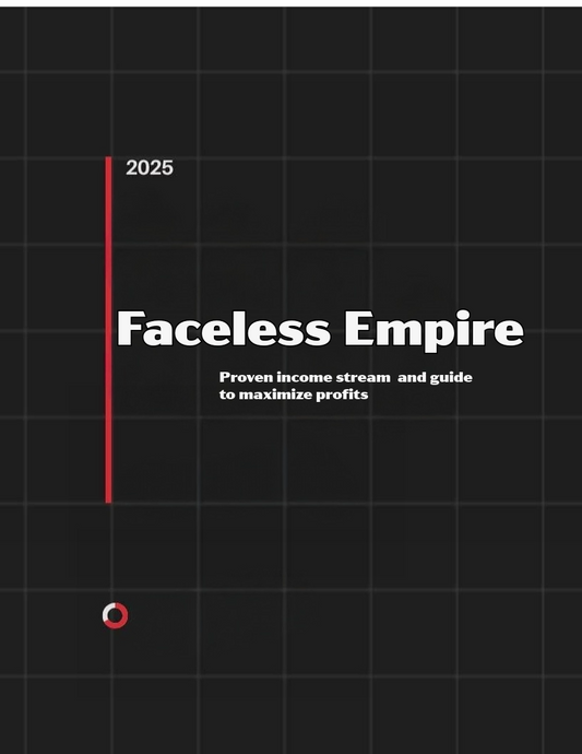 Building a faceless Empire E-Book