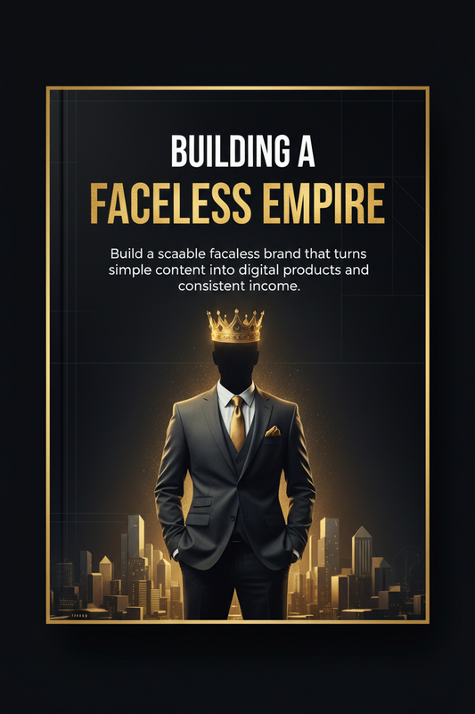 Building a Faceless Empire Cover